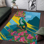 Saint Lucia Afro Area Rug Tropical Vibes