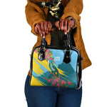 Saint Lucia Afro Shoulder Handbag Tropical Vibes