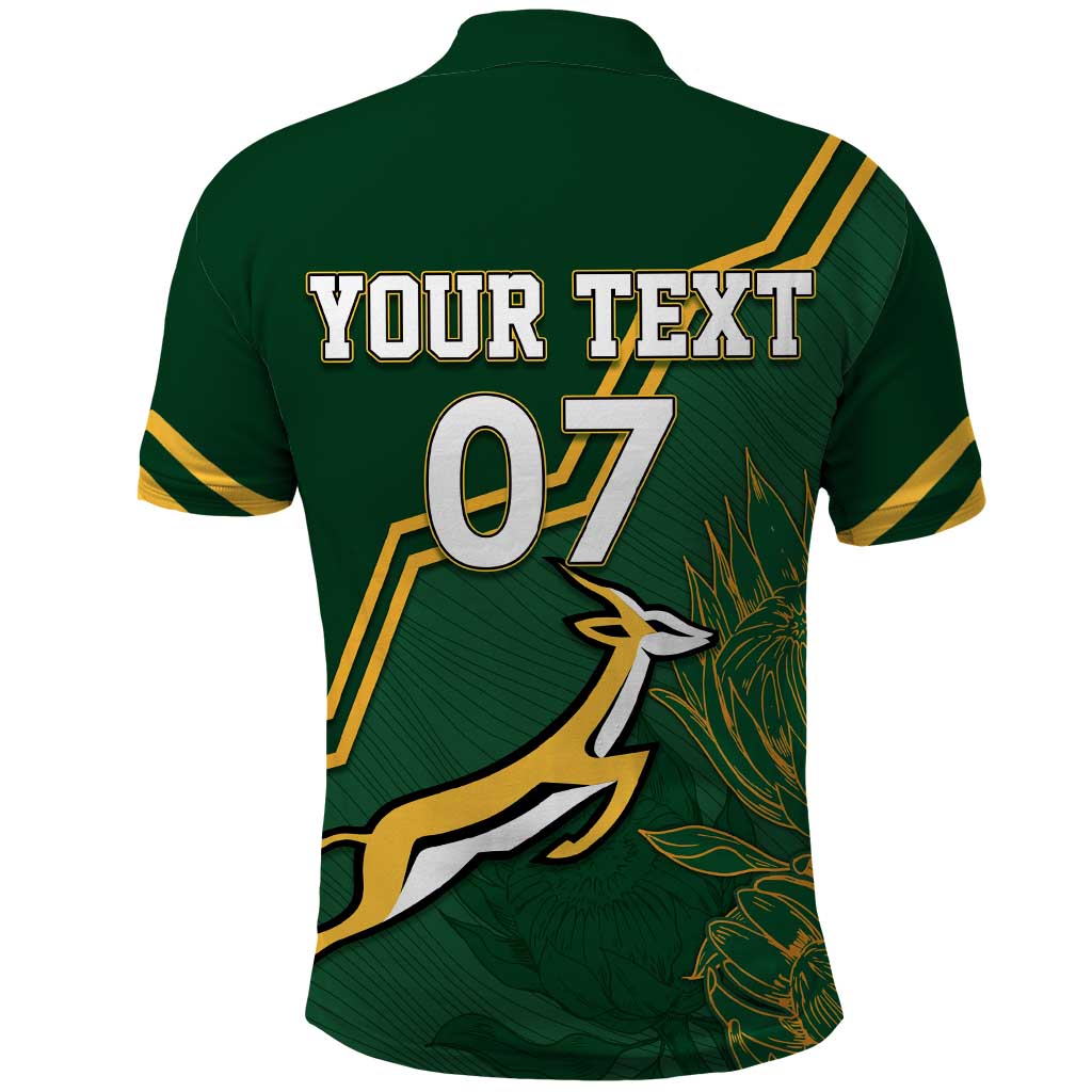 South Africa Rugby Polo Shirt Champions GO Bokke