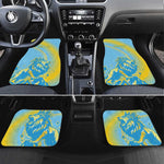 Saint Lucia Cricket Personalized Car Mats The Roaring King - African Pride
