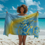 Saint Lucia Cricket Personalized Sarong The Roaring King - African Pride
