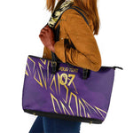 Afro-Trinbago Cricket Custom Leather Tote Bag TKR Quadruple Champion - African Pride