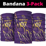 Afro-Trinbago Cricket Custom Neck Gaiter TKR Quadruple Champion - African Pride