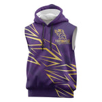 Afro-Trinbago Cricket Custom Sleeveless Hoodie TKR Quadruple Champion - African Pride