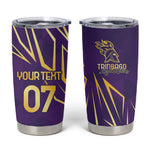 Afro-Trinbago Cricket Custom Tumbler Cup TKR Quadruple Champion - African Pride
