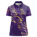 Afro-Trinbago Cricket Custom Women Polo Shirt TKR Quadruple Champion - African Pride