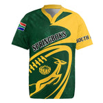 Personalised South Africa Rugby Rugby Jersey Bokke Champions Sporty Dynamics