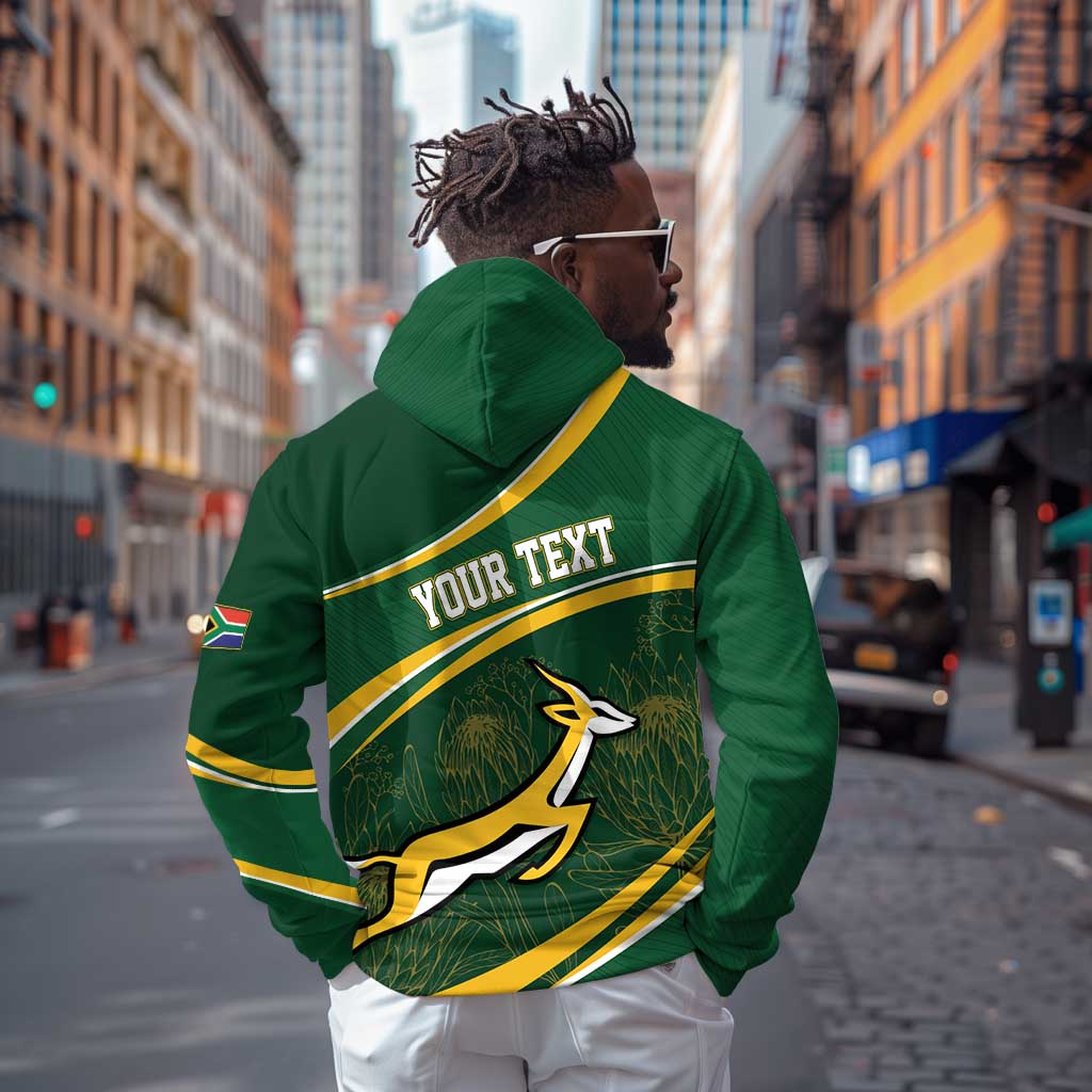 South Africa Rugby Personalized Bokke Hoodie Springboks - Stronger Together - African Pride