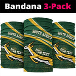 South Africa Rugby Personalized Bokke Neck Gaiter Springboks - Stronger Together LT7