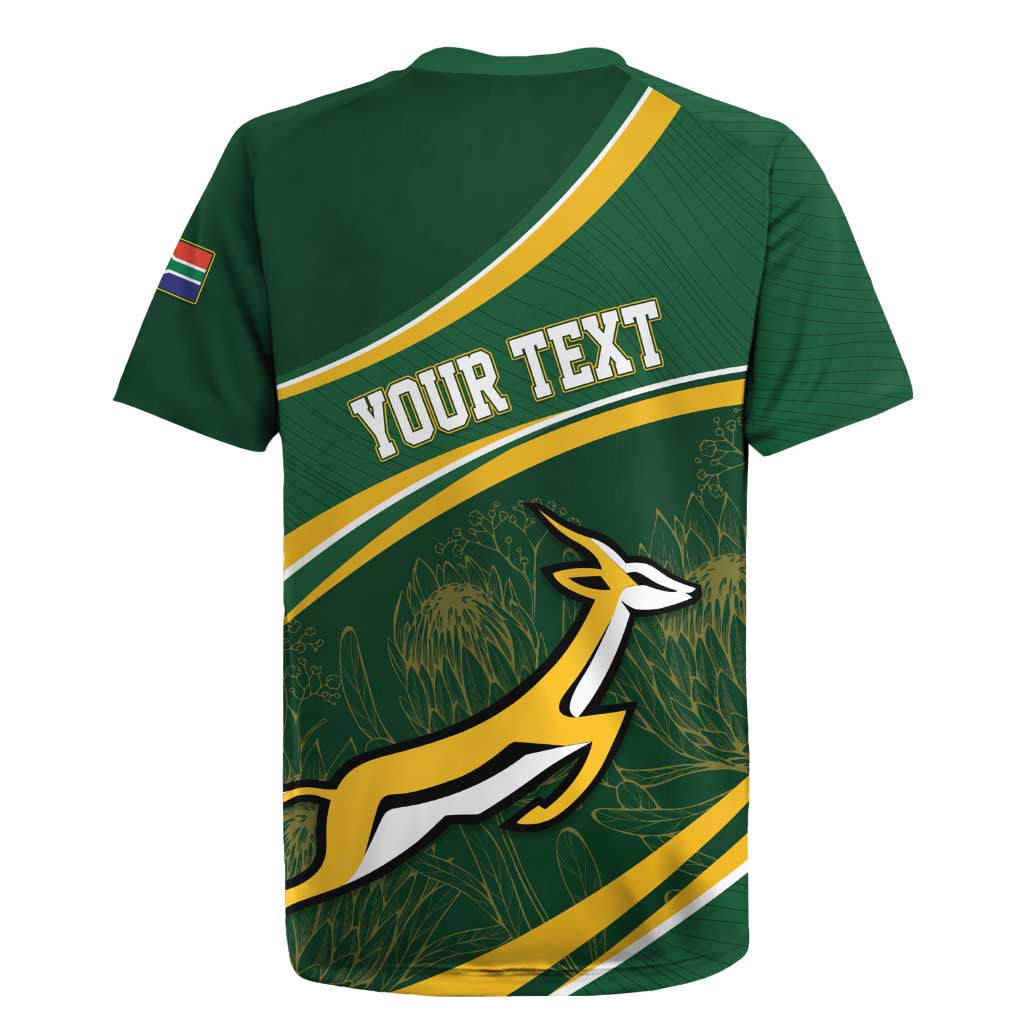South Africa Rugby Personalized Bokke Rugby Jersey Springboks - Stronger Together - African Pride