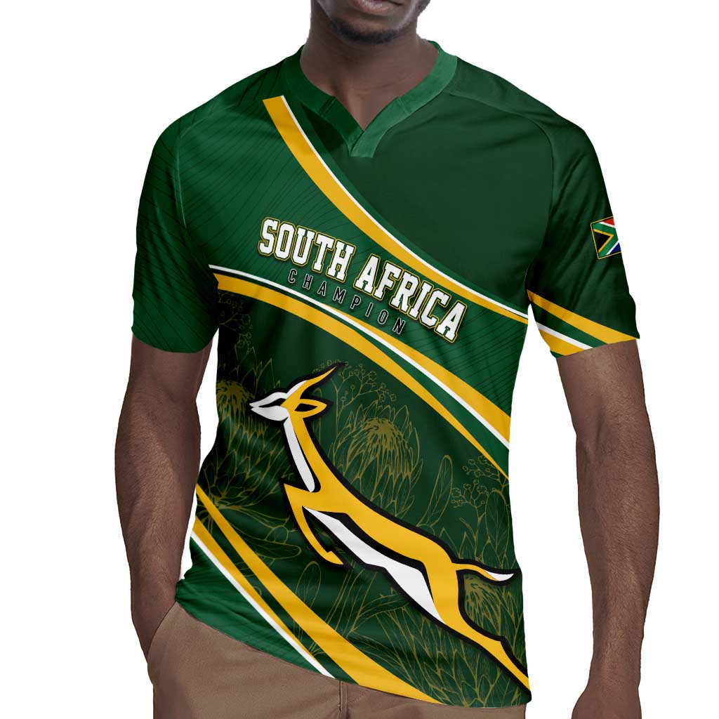 South Africa Rugby Personalized Bokke Rugby Jersey Springboks - Stronger Together - African Pride