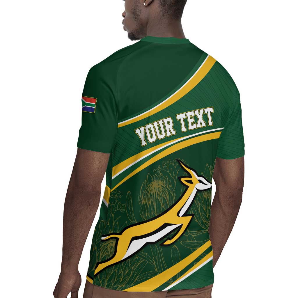 South Africa Rugby Personalized Bokke Rugby Jersey Springboks - Stronger Together - African Pride