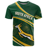 South Africa Rugby Personalized Bokke T shirt Springboks - Stronger Together - African Pride