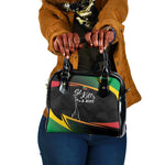 St Kitts and Nevis Cricket Afro Shoulder Handbag Go Patriots Go Champions - African Pride