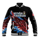 Afro-Antigua and Barbuda Cricket Custom Baseball Jacket Falcons Wings - Take Off - African Pride