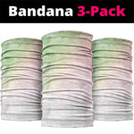 Chucks N Pearls 2024 Neck Gaiter Pink Green Rocking The World - African Pride