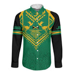 JLP Choose Jamaica Long Sleeve Button Shirt - African Pride
