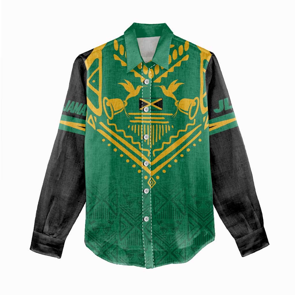JLP Choose Jamaica Women Casual Shirt - African Pride