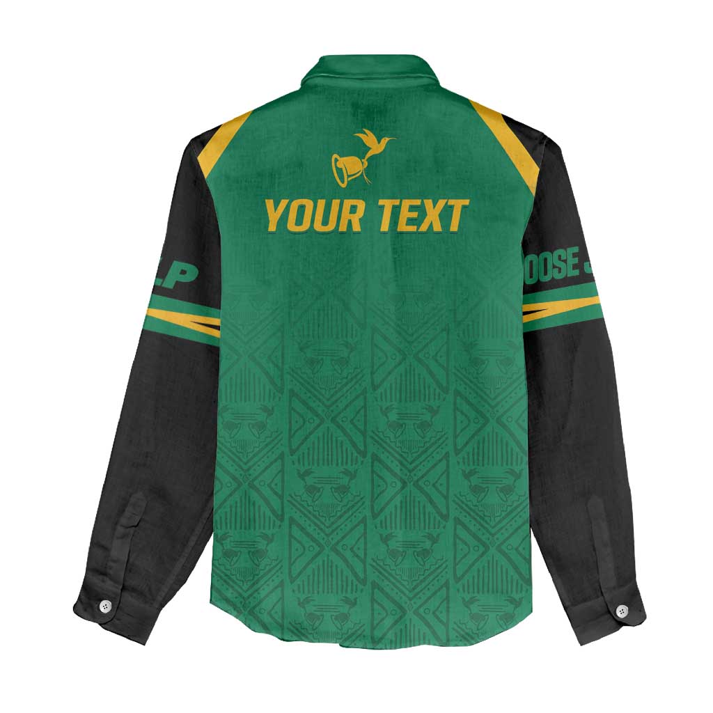 JLP Choose Jamaica Women Casual Shirt - African Pride