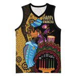 Africa Happy Kwanzaa Basketball Jersey Tribal Dance - African Pride