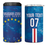 Cape Verde Tubaroes Azuis 4 in 1 Can Cooler Tumbler Break The Waves - African Pride