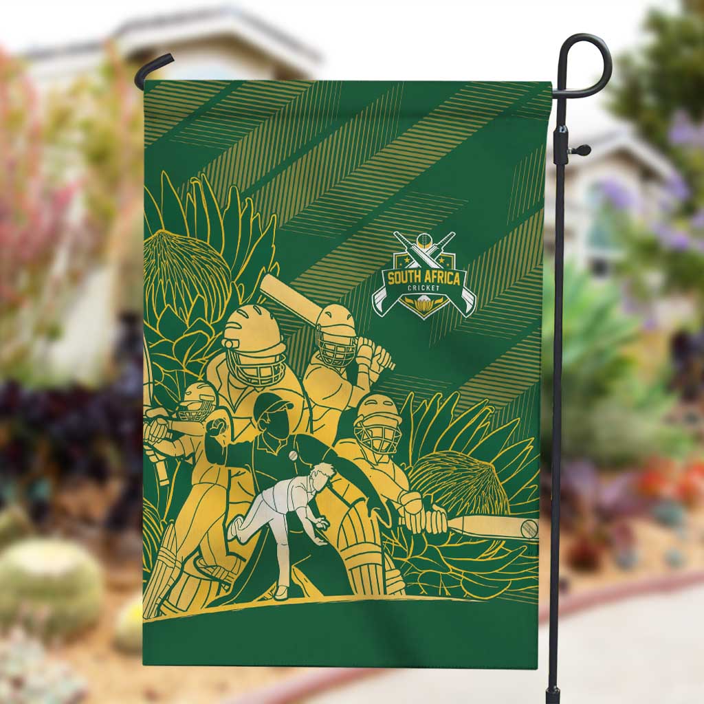 South Africa Cricket Champion Garden Flag Proteas Rock The World - African Pride