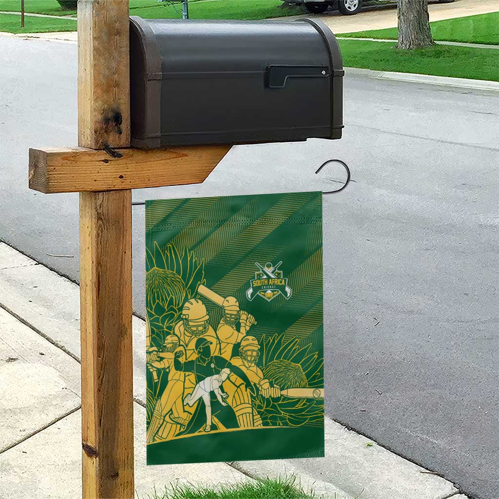 South Africa Cricket Champion Garden Flag Proteas Rock The World - African Pride