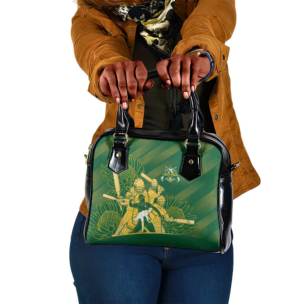 South Africa Cricket Champion Shoulder Handbag Proteas Rock The World - African Pride