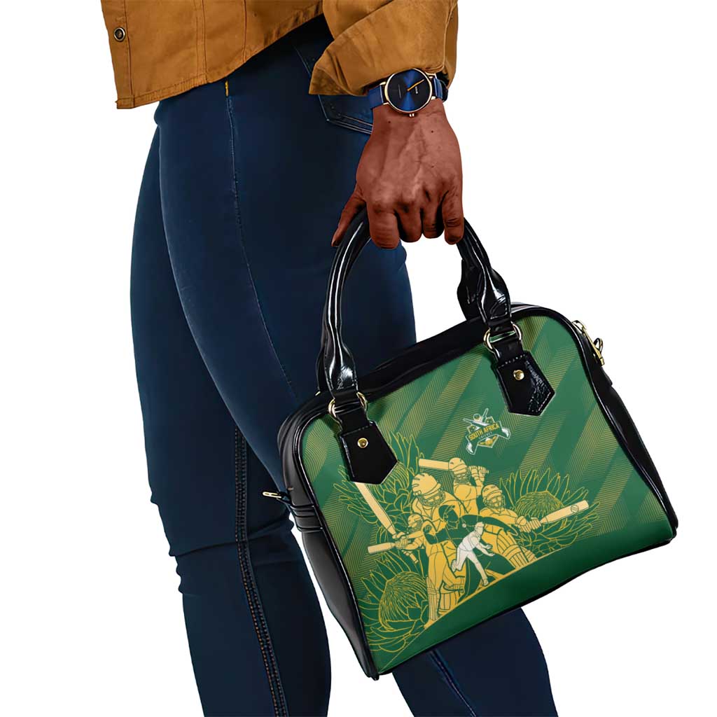South Africa Cricket Champion Shoulder Handbag Proteas Rock The World - African Pride