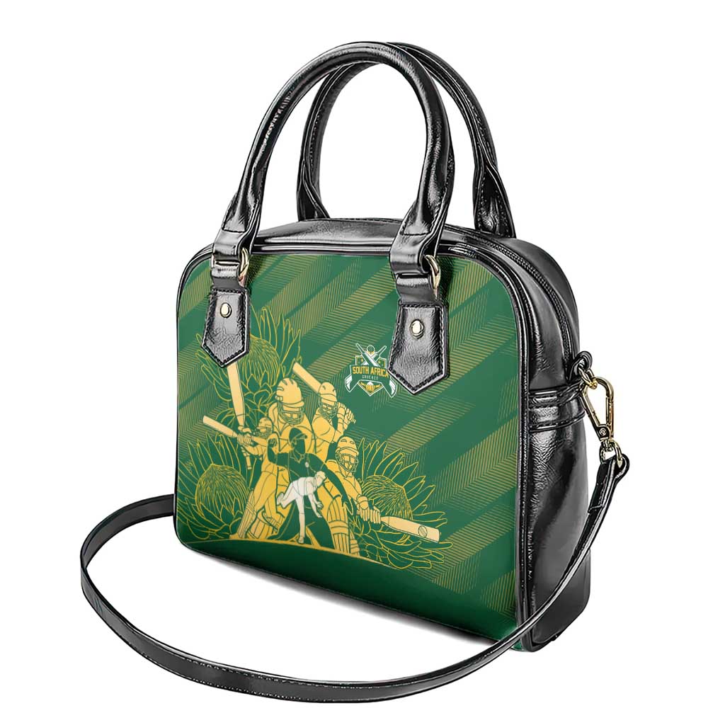South Africa Cricket Champion Shoulder Handbag Proteas Rock The World - African Pride