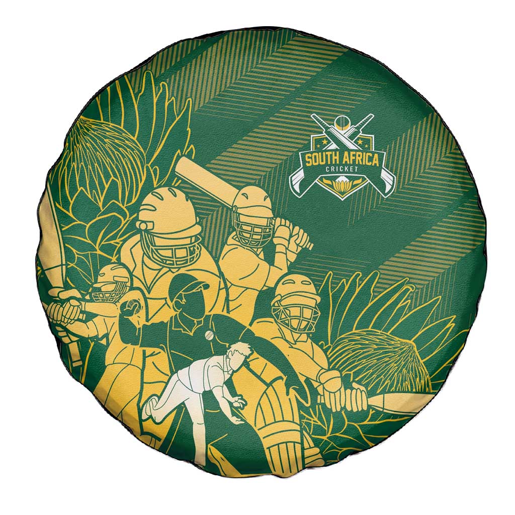 South Africa Cricket Champion Spare Tire Cover Proteas Rock The World - African Pride
