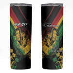 Personalised Afro Vibes Skinny Tumbler Reggae King - Live The Way You Love