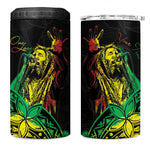 Personalised Jawaiian Reggae 4 in 1 Can Cooler Tumbler Afro-Polynesian Style