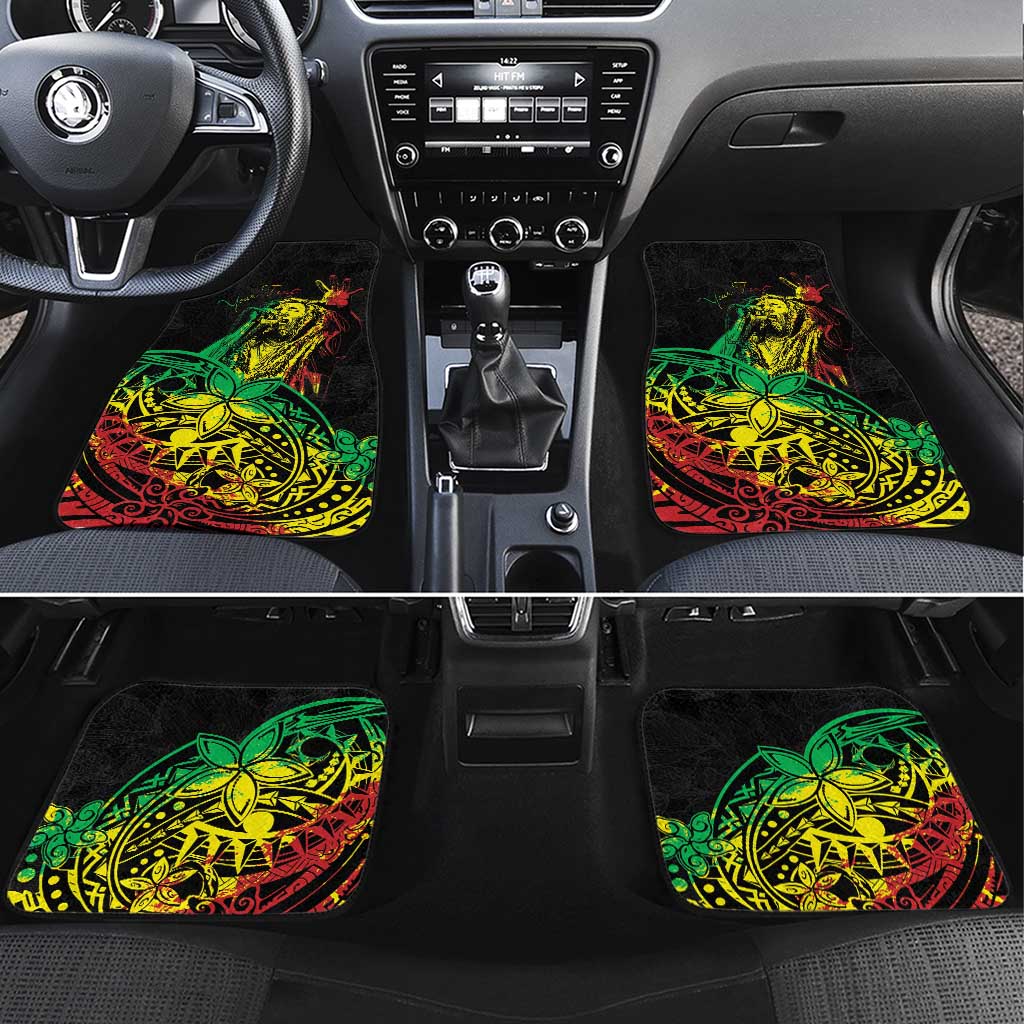 Personalised Jawaiian Reggae Car Mats Afro-Polynesian Style