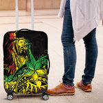 Personalised Jawaiian Reggae Luggage Cover Afro-Polynesian Style