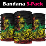 Personalised Jawaiian Reggae Neck Gaiter Afro-Polynesian Style LT7