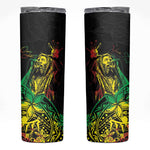 Personalised Jawaiian Reggae Skinny Tumbler Afro-Polynesian Style