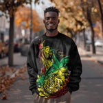 Personalised Jawaiian Reggae Sweatshirt Afro-Polynesian Style