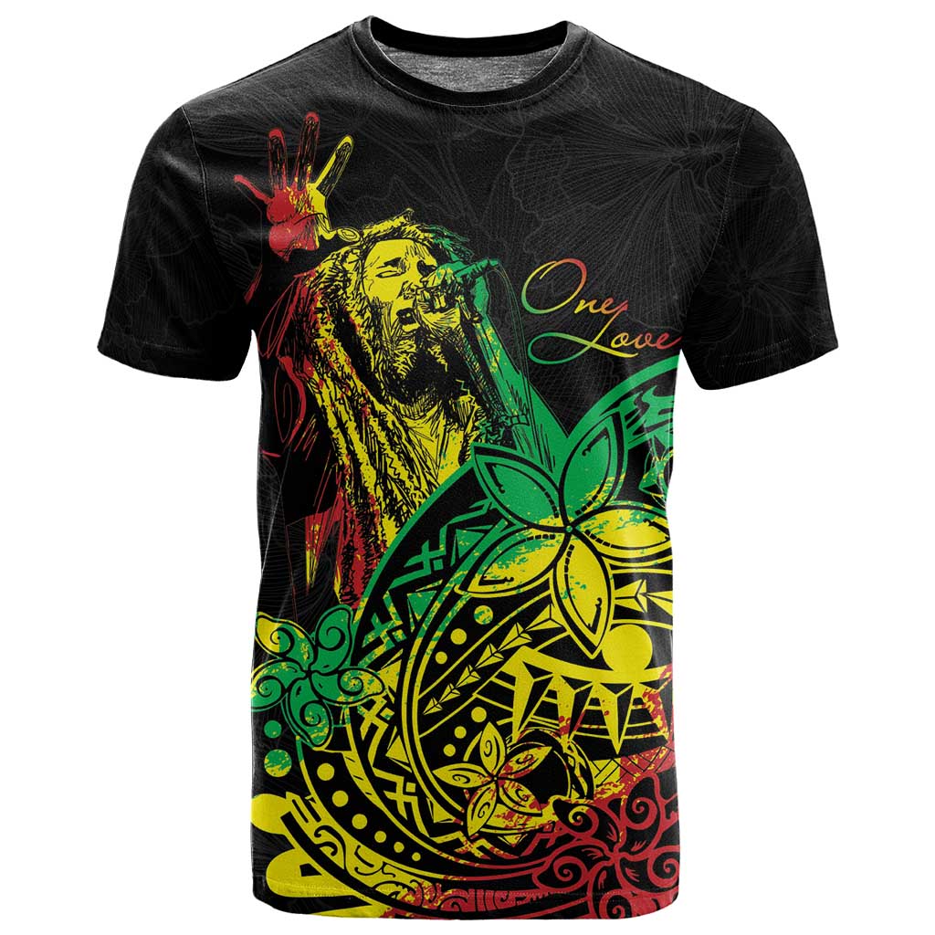 Personalised Jawaiian Reggae T shirt Afro-Polynesian Style