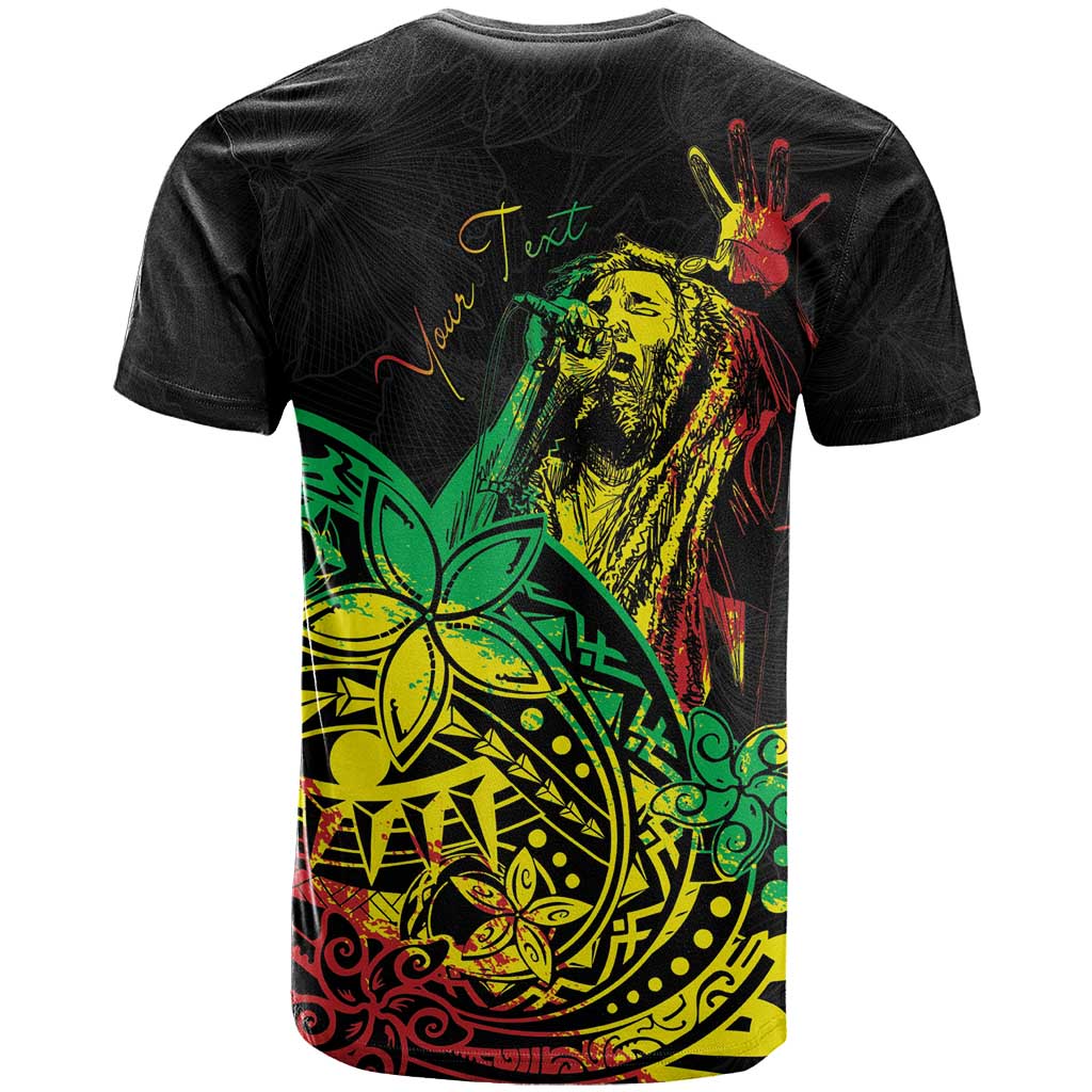 Personalised Jawaiian Reggae T shirt Afro-Polynesian Style