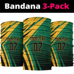 Afro-Jamaican Tropical Palm Personalized Neck Gaiter LT7