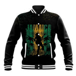 Afro-Jamaican One Love Grunge Baseball Jacket Jamrock - African Pride