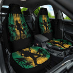 Afro-Jamaican One Love Grunge Car Seat Cover Jamrock - African Pride
