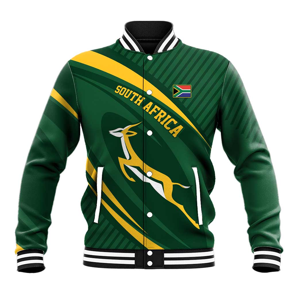 Personalized South Africa Bokke Baseball Jacket Minimalism Style