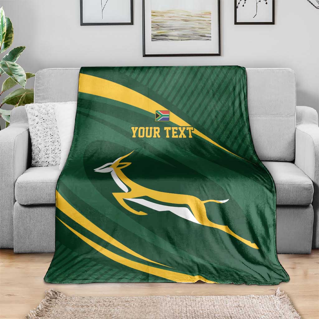 Personalized South Africa Bokke Blanket Minimalism Style