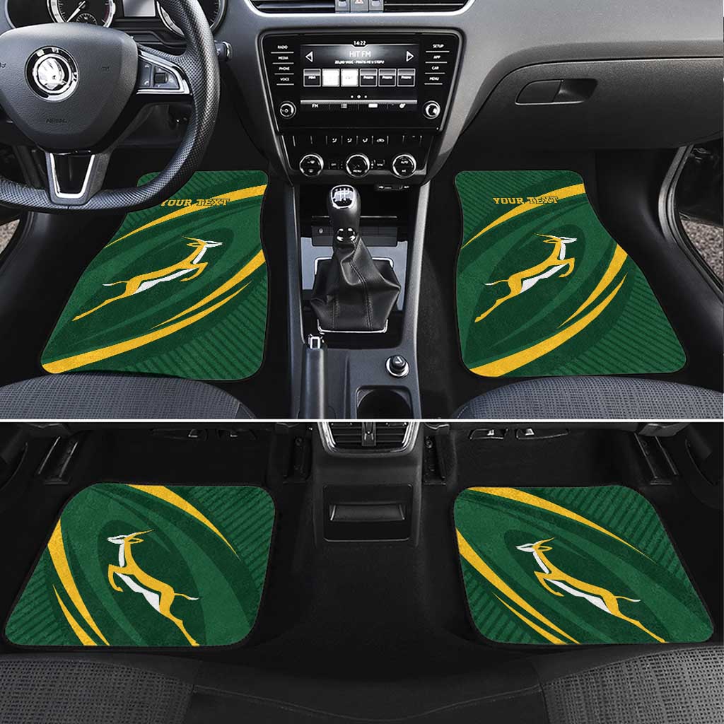 Personalized South Africa Bokke Car Mats Minimalism Style