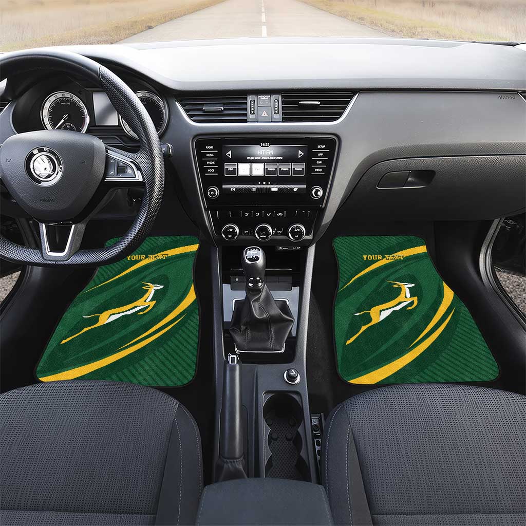 Personalized South Africa Bokke Car Mats Minimalism Style