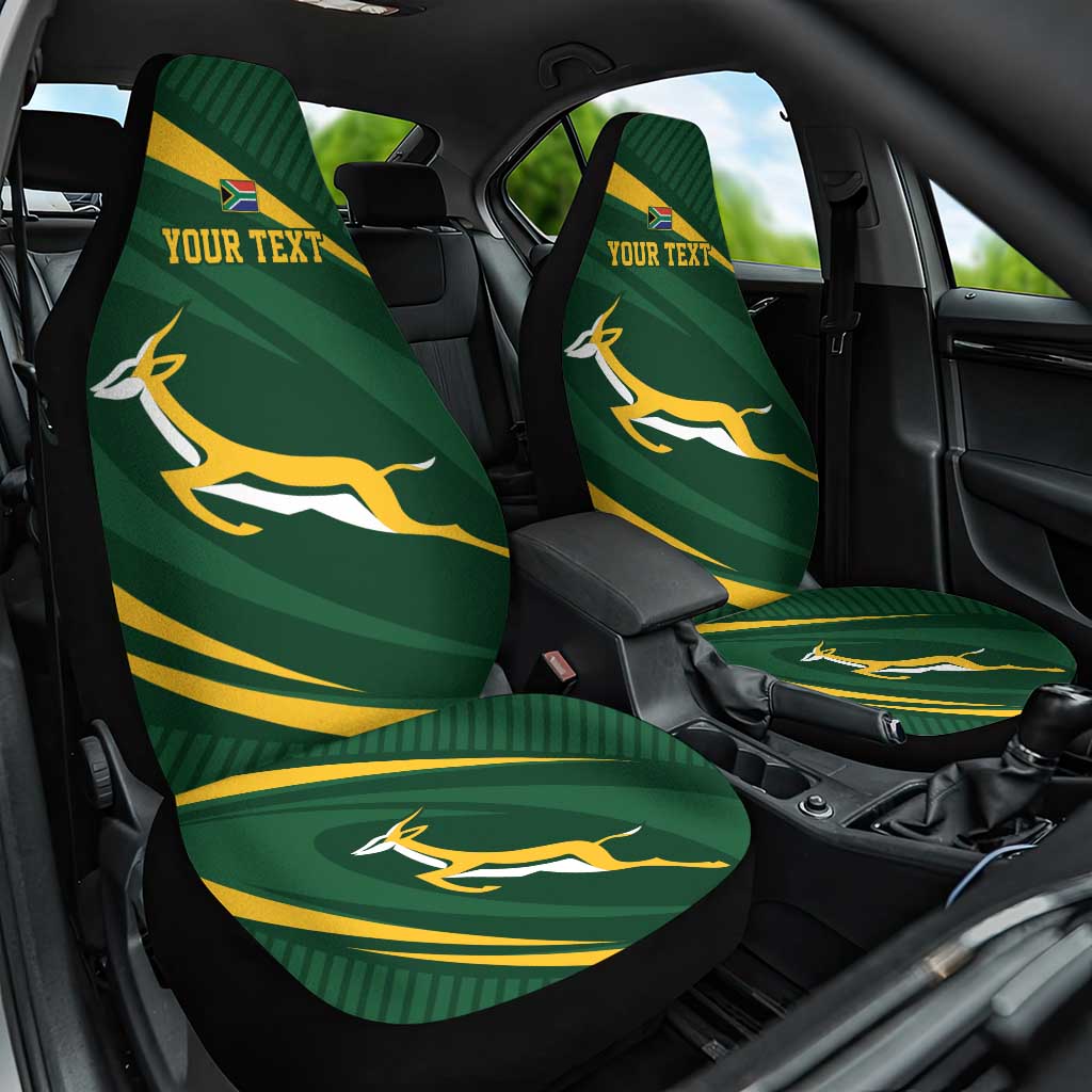 Personalized South Africa Bokke Car Seat Cover Minimalism Style