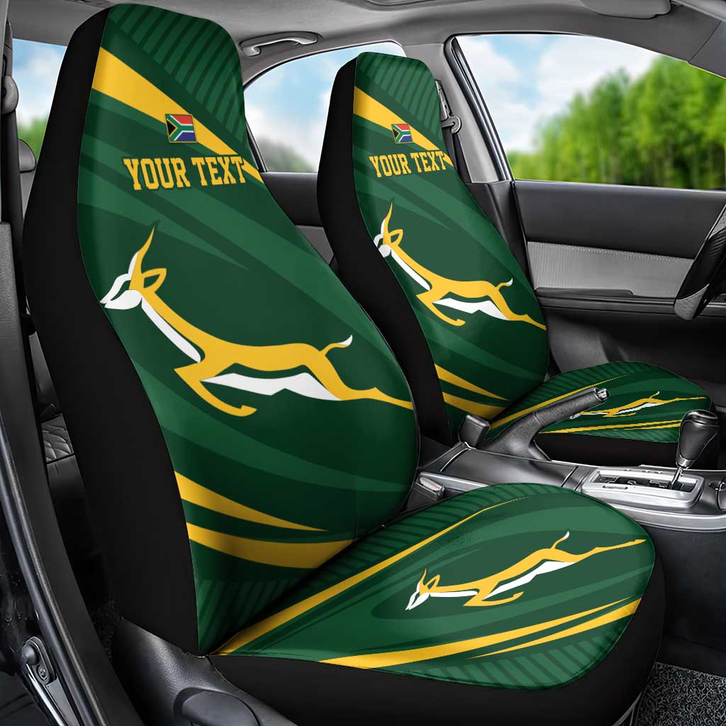 Personalized South Africa Bokke Car Seat Cover Minimalism Style