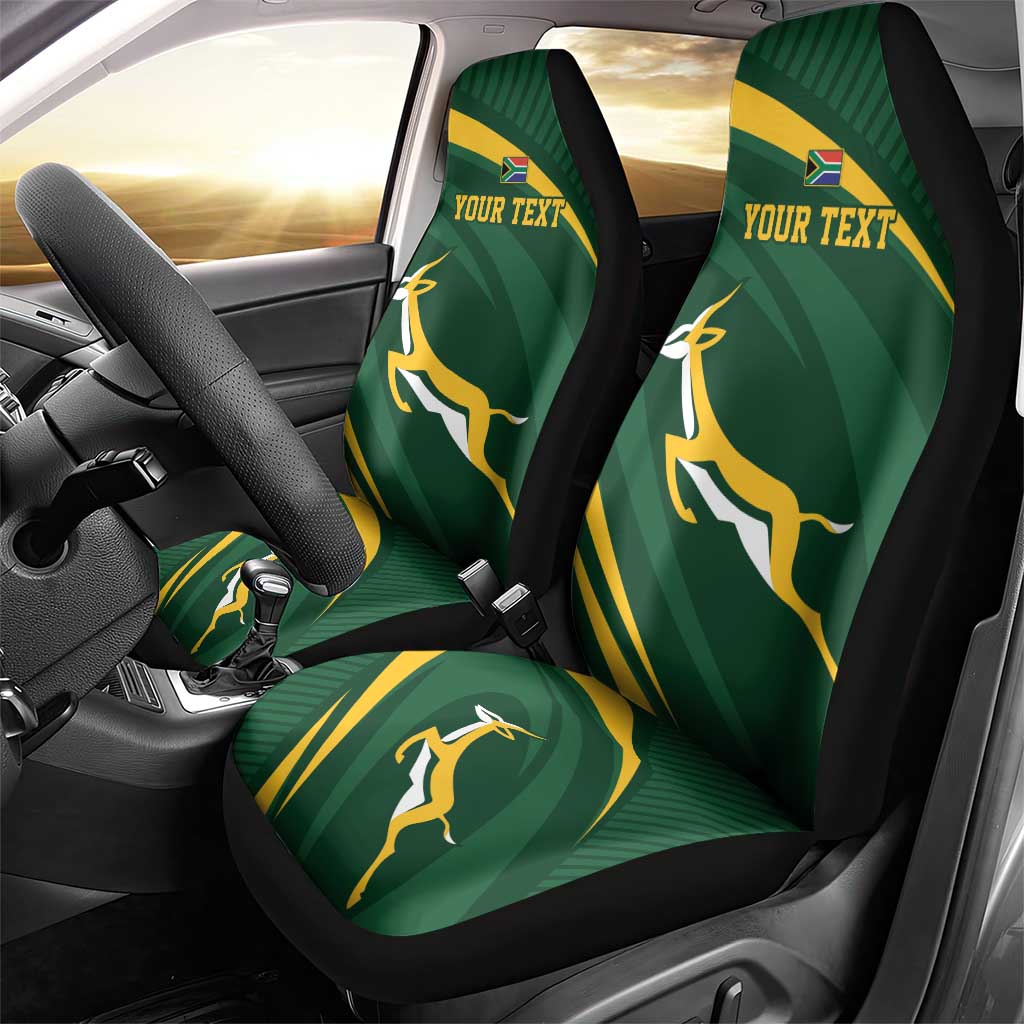 Personalized South Africa Bokke Car Seat Cover Minimalism Style